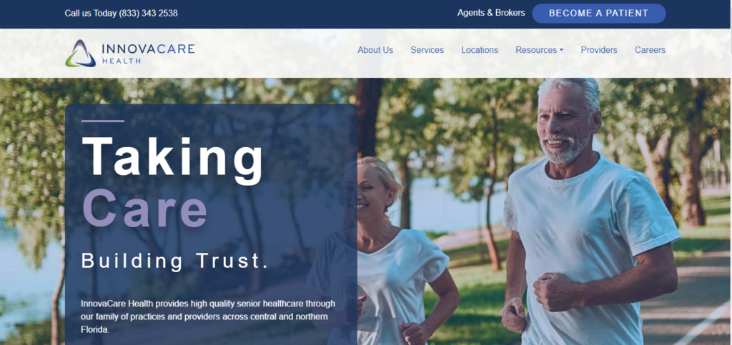 Nurse practitioner Website Design 13 Innova Care Health
