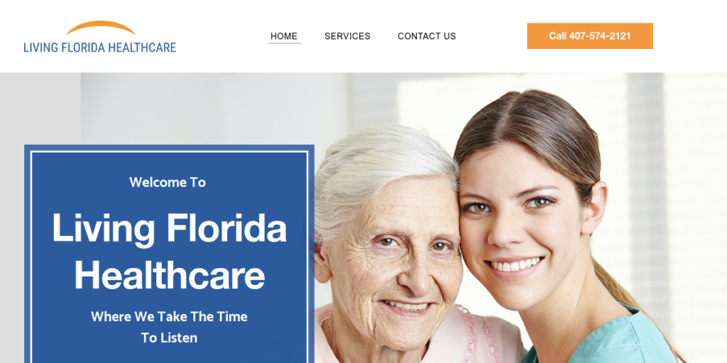 Nurse practitioner Website Design 10 Living Florida Health Care
