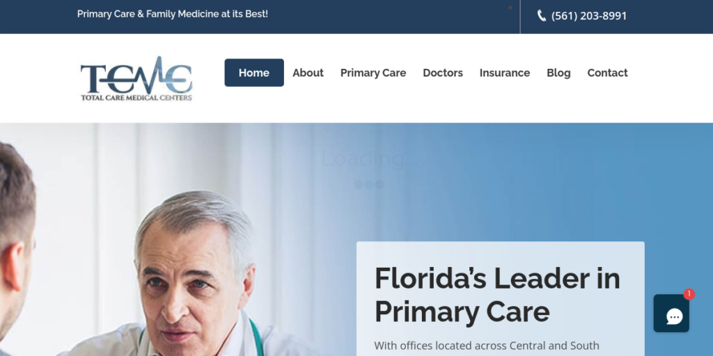 Nurse practitioner Website Design 15 TCMC