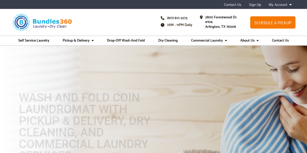 Laundry Website Design 16 360 Wash And Dry