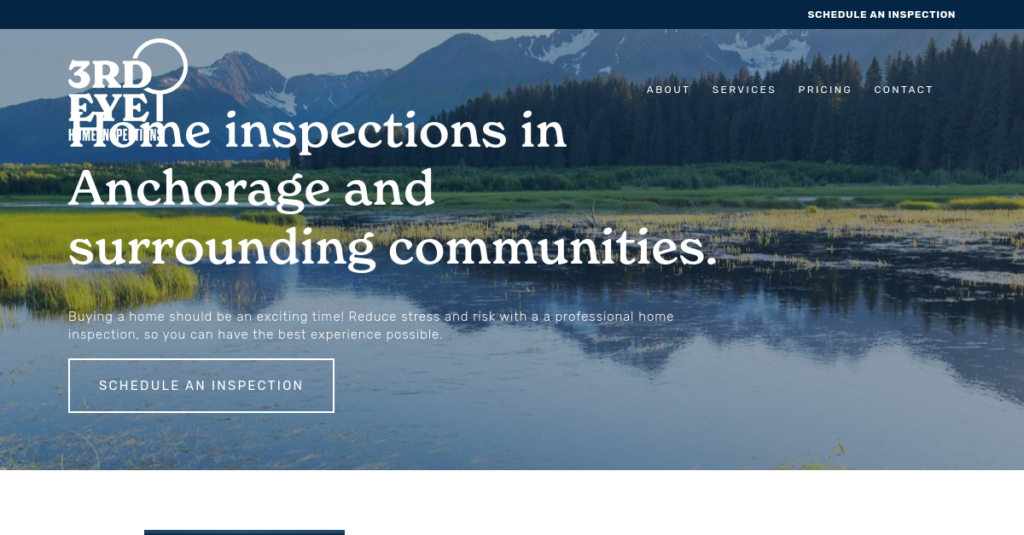 Home inspector Website Design 30 3rd Eye inspection