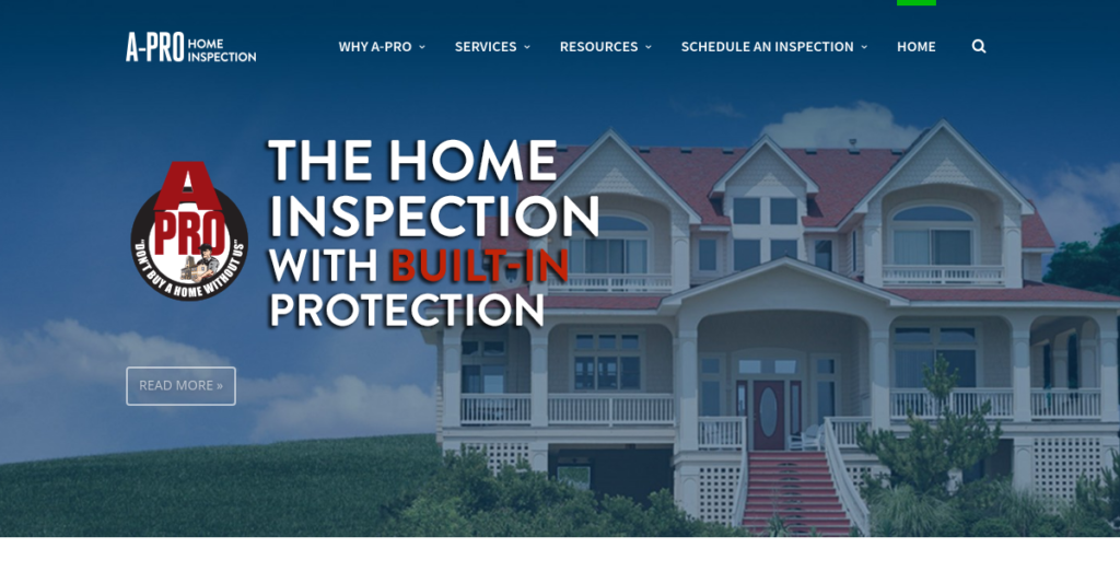 Home inspector Website Design 28 A Pro Austin