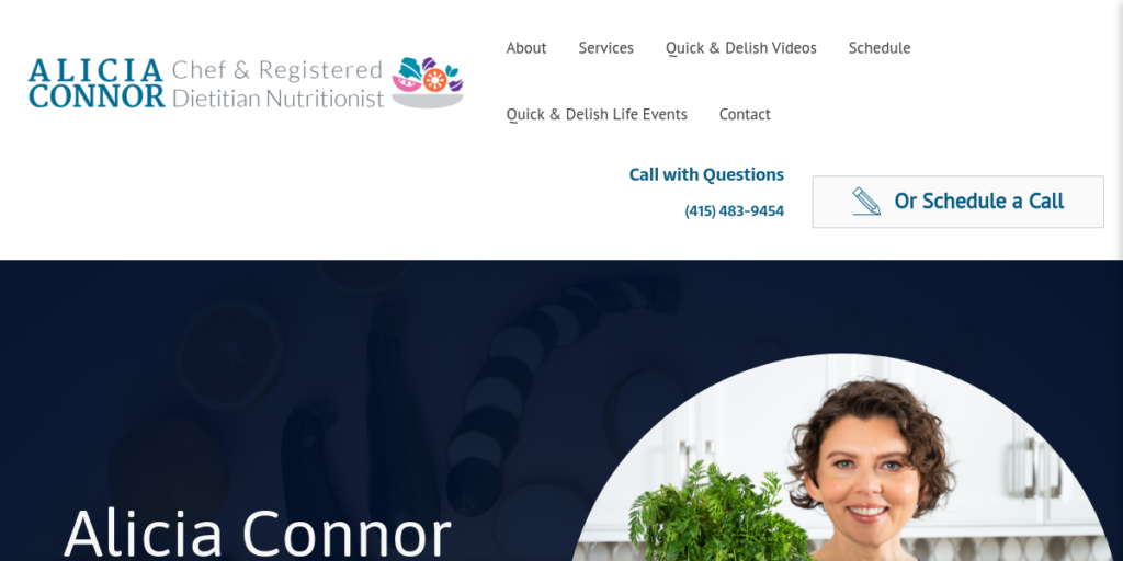 Dietitian Website Design 35 Alicia Connor