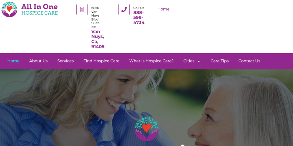 Hospice Website Design 6 All in One ospice