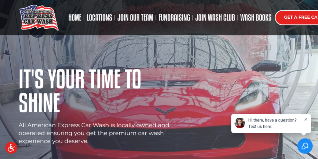 Car Wash Website Design 17 Allamerican Express Car Wash
