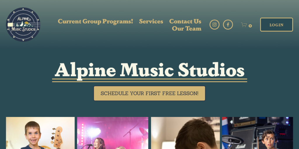 Recording Studio Website Design 13 Alpine Music Alaska