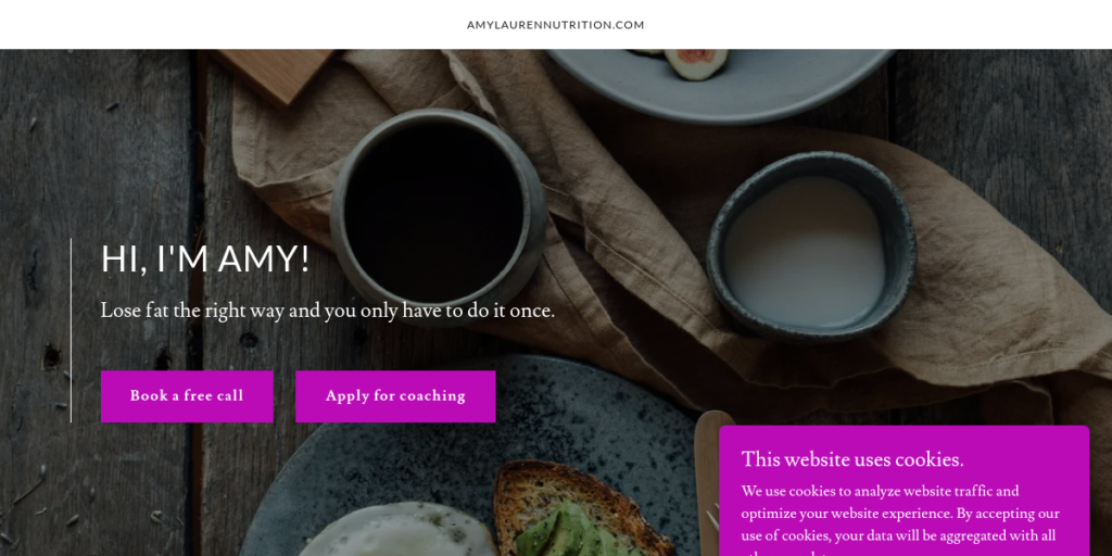 Dietitian Website Design 10 Amylauren Nutrition