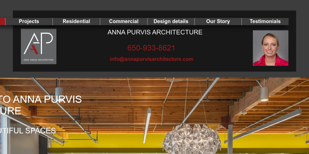 Architecture Firm Website Design 7 Anna Purvis Architecture