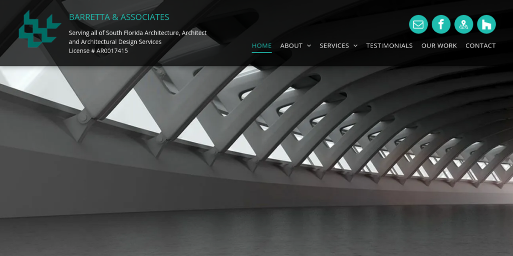 Architecture Firm Website Design 17 Barrettaand Associates