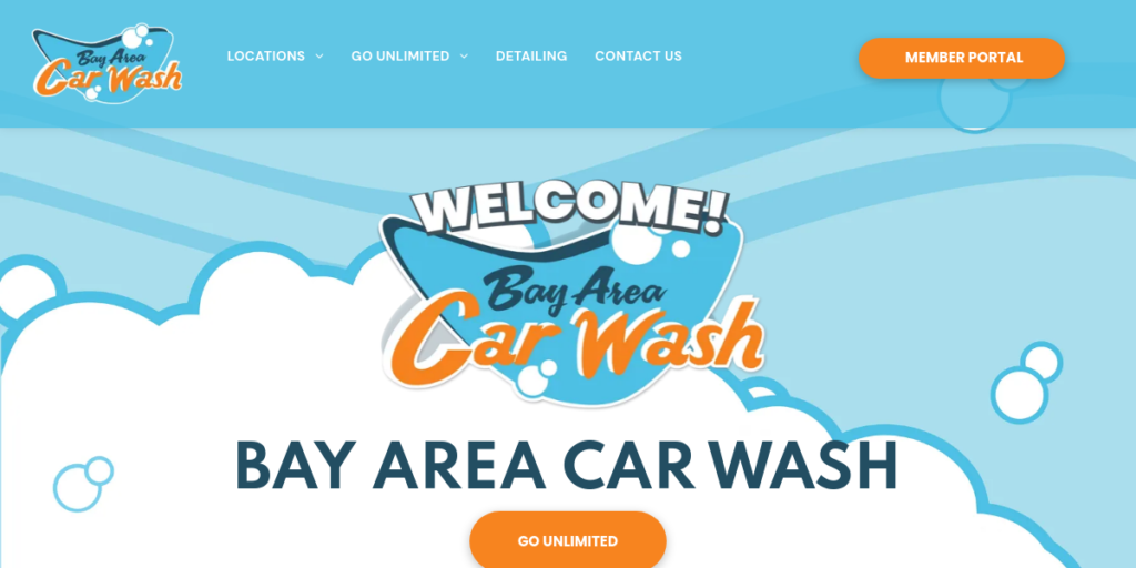 Car Wash Website Design 2 Bay Area Car Wash