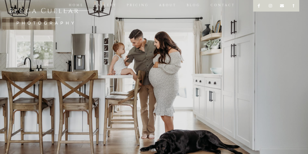 Newborn Photography Website Design 15 Bec Cacuellar Photography
