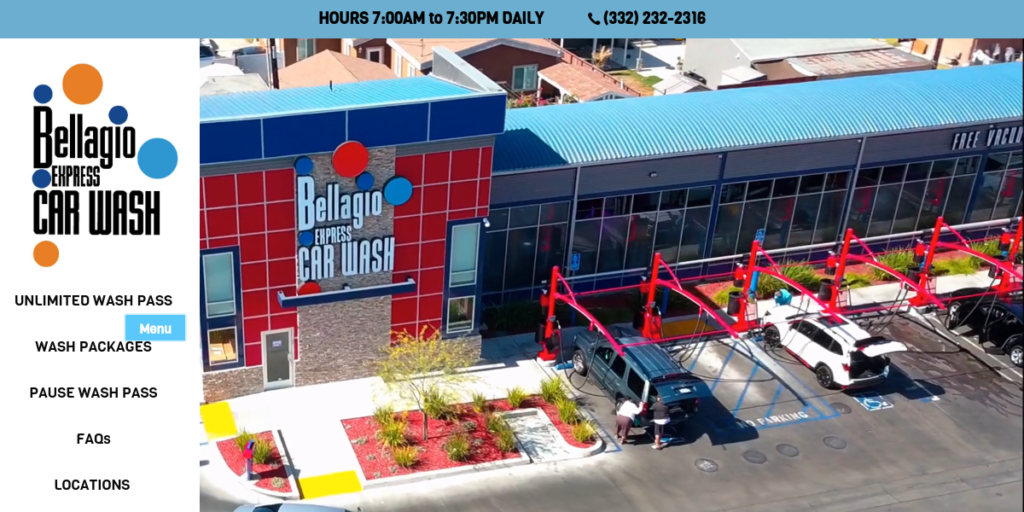 Car Wash Website Design 21 Bellagio Express Car Wash