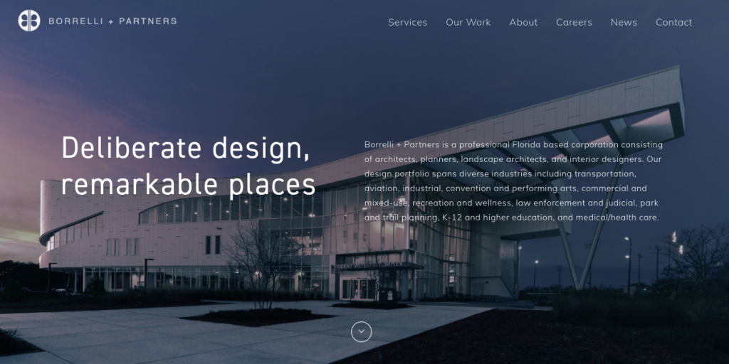 Architecture Firm Website Design 27 Borrelli Architects