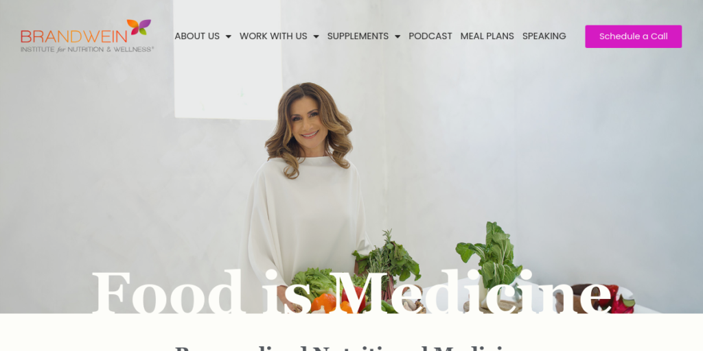 Dietitian Website Design 2 Brandwein