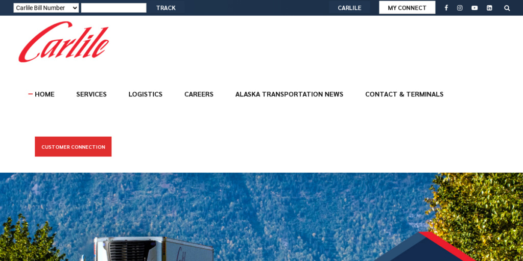 Trucking Company Website Design 11 Carlile