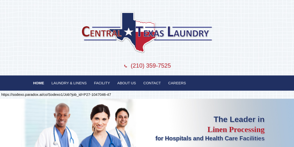 Laundry Website Design 1 Central Texas Laundry