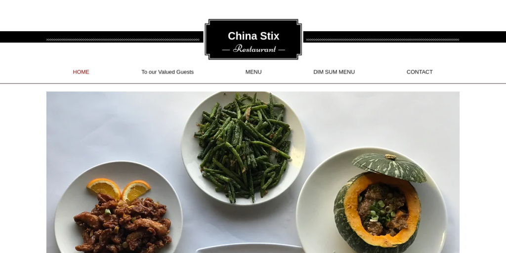 Chinese Restaurant Website Design 10 China Stix