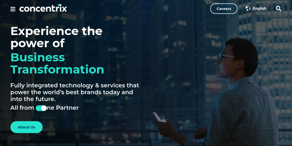 Call Center Website Designs 3 Concentrix