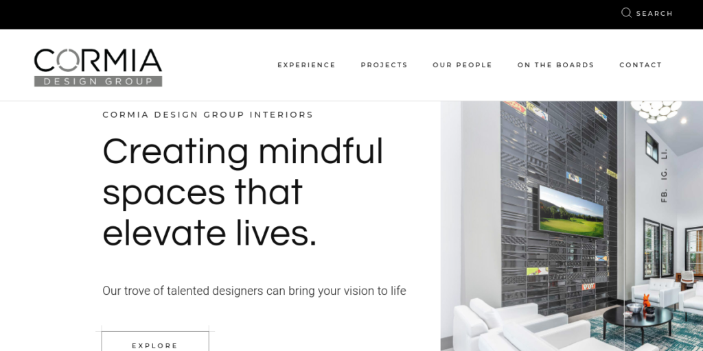 Architecture Firm Website Design 22 Cormia