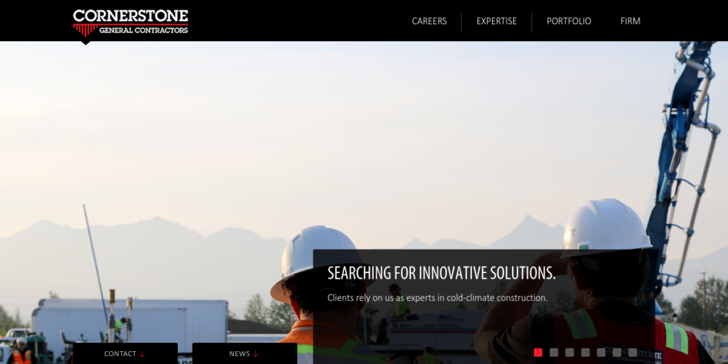 General Contractor Website Design 21 Cornerstone AK