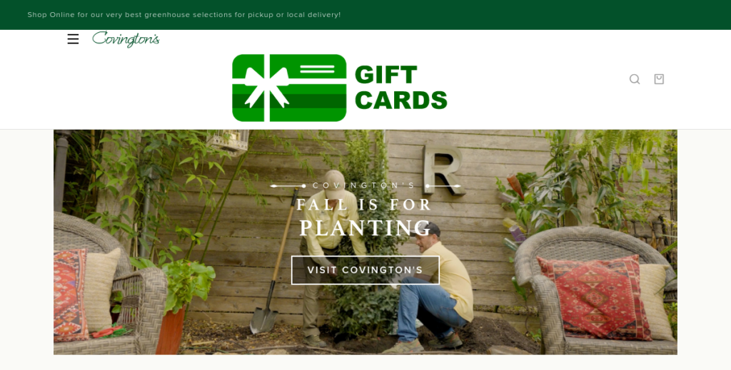 Plant Nursery Website Design 13 Coving Ton Nursery