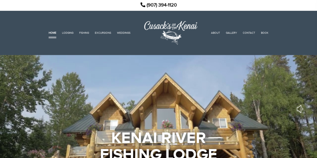 Wedding Venues Website Design 11 Cusacks On the Kenai