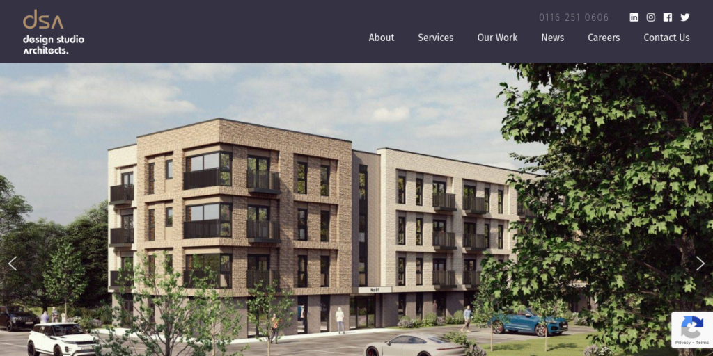 Architecture Firm Website Design 28 DSA