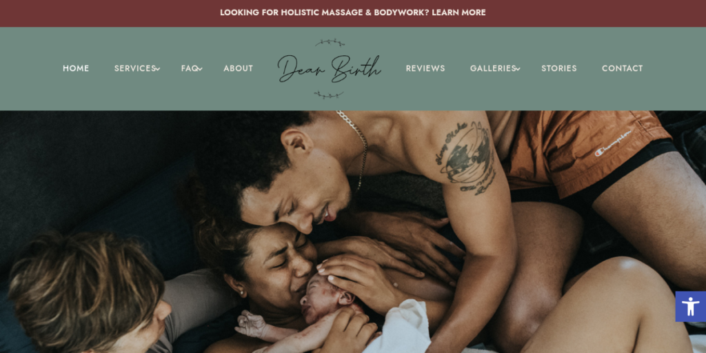 Newborn Photography Website Design 21 Dear Birth