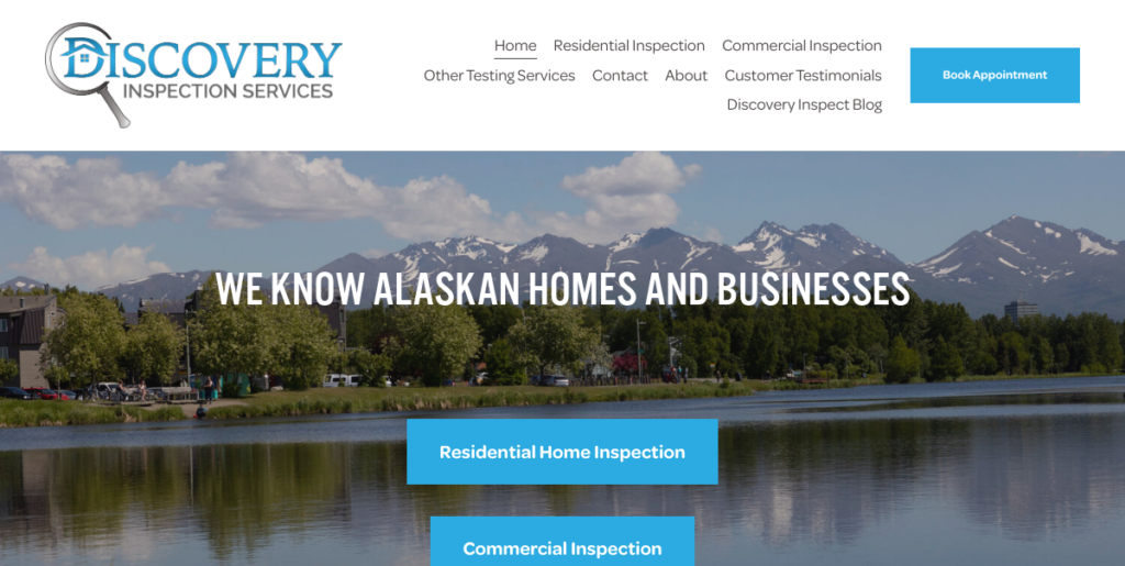 Home inspector Website Design 9 Discovery Inspect