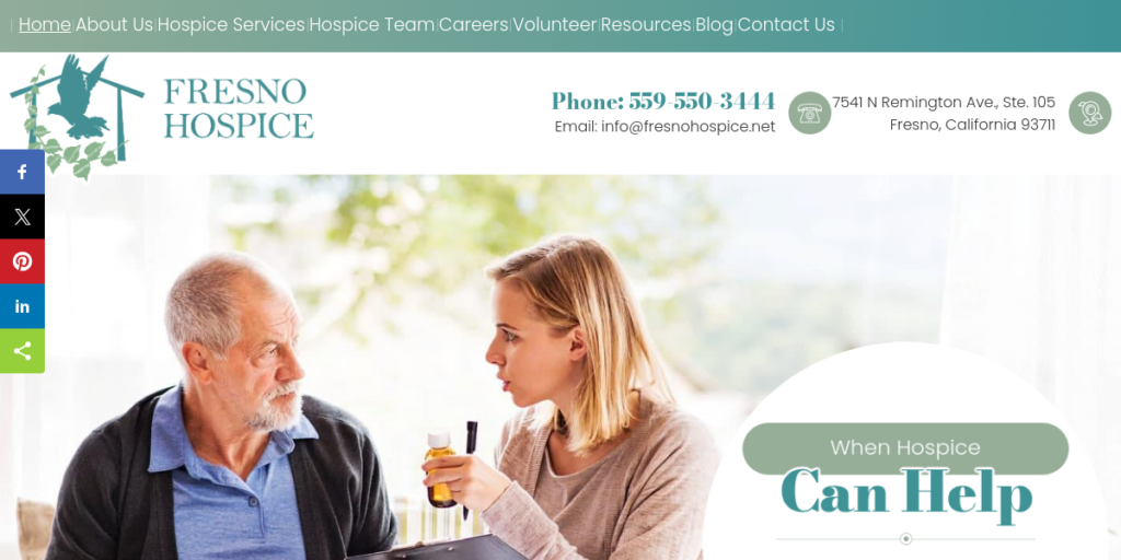 Hospice Website Design 18 Fresno Hospice