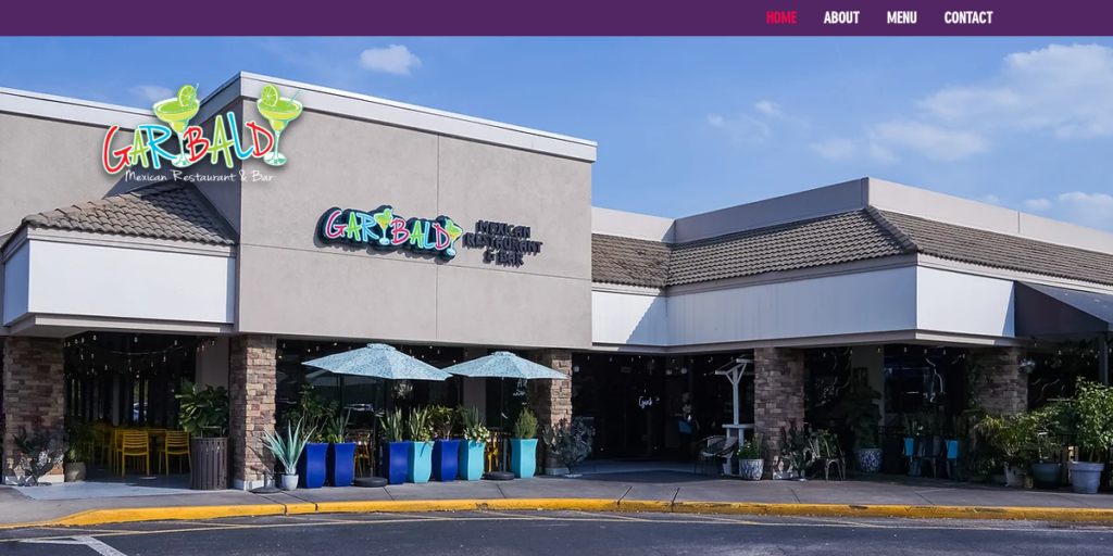 Mexican restaurant Website Design 1 Gari Bald