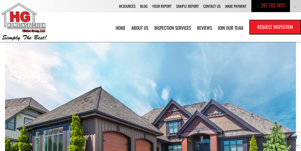 Home inspector Website Design 7 HG Home inspection