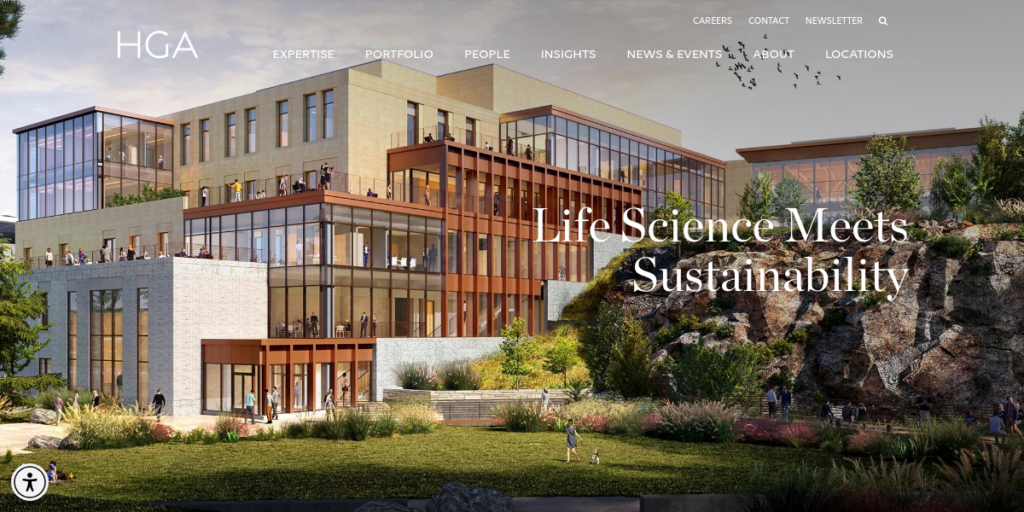 Architecture Firm Website Design 6 HGA