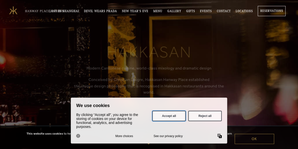 Chinese Restaurant Website Design 24 Hak kasan