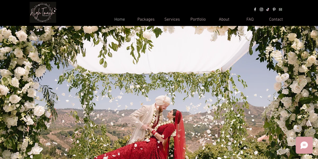 Wedding Planner Website Design 27 High Touch Events