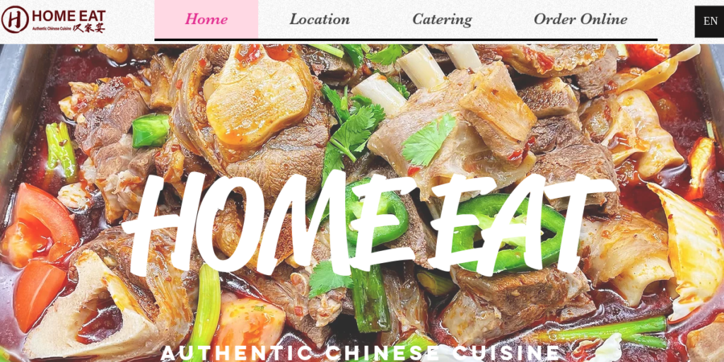Chinese Restaurant Website Design 11 Home Eat