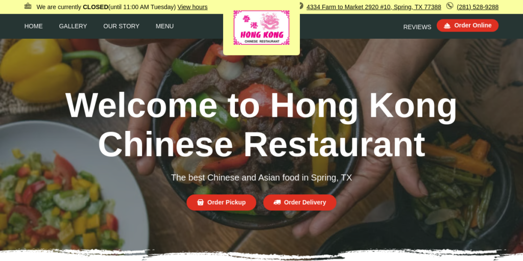 Chinese Restaurant Website Design 13 Hong Kong Chines ETX