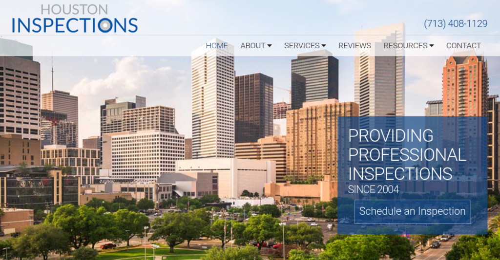 Home inspector Website Design 29 Houston inspect