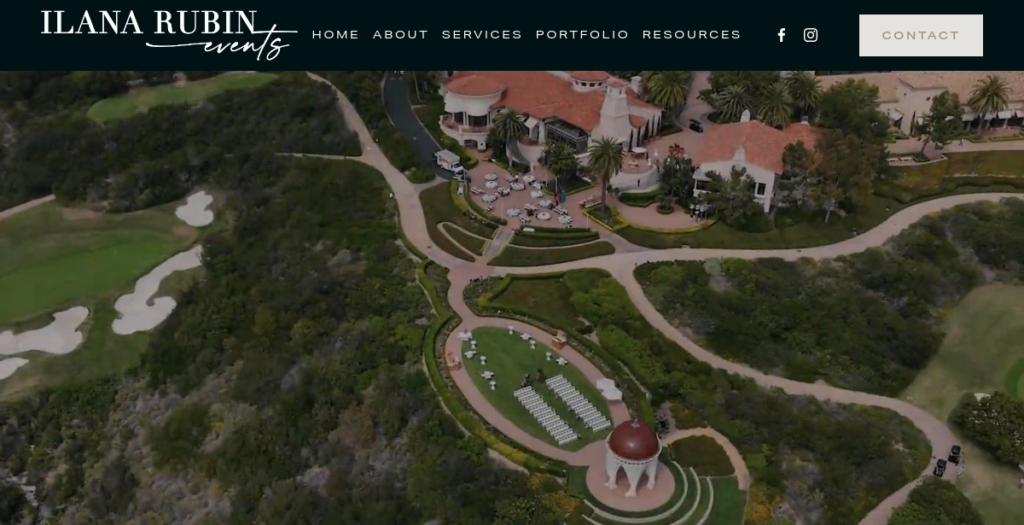 Wedding Planner Website Design 13 Ilana Rubin Events
