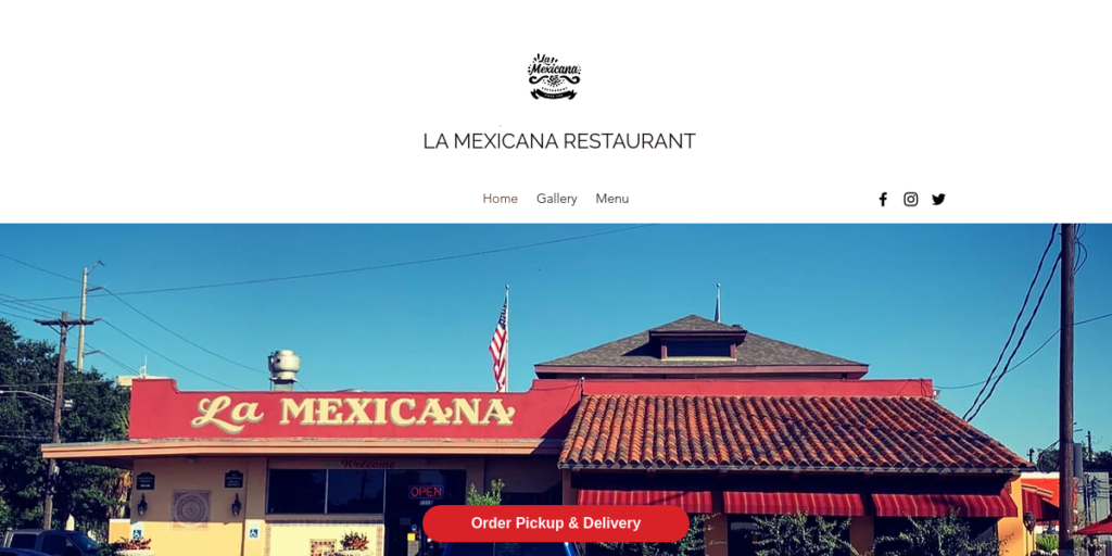 Mexican restaurant Website Design 28 La Mexicana Restaurant