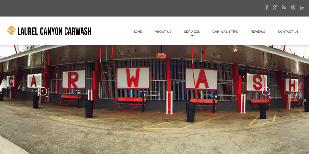 Car Wash Website Design 10 Laurel Canyon Car Wash
