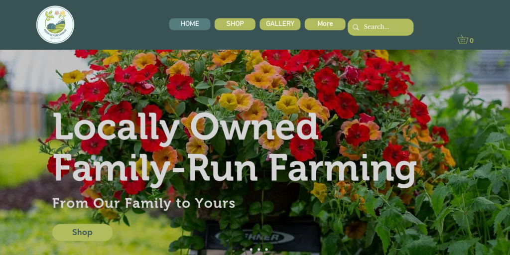 Plant Nursery Website Design 1 Mid Valley AK