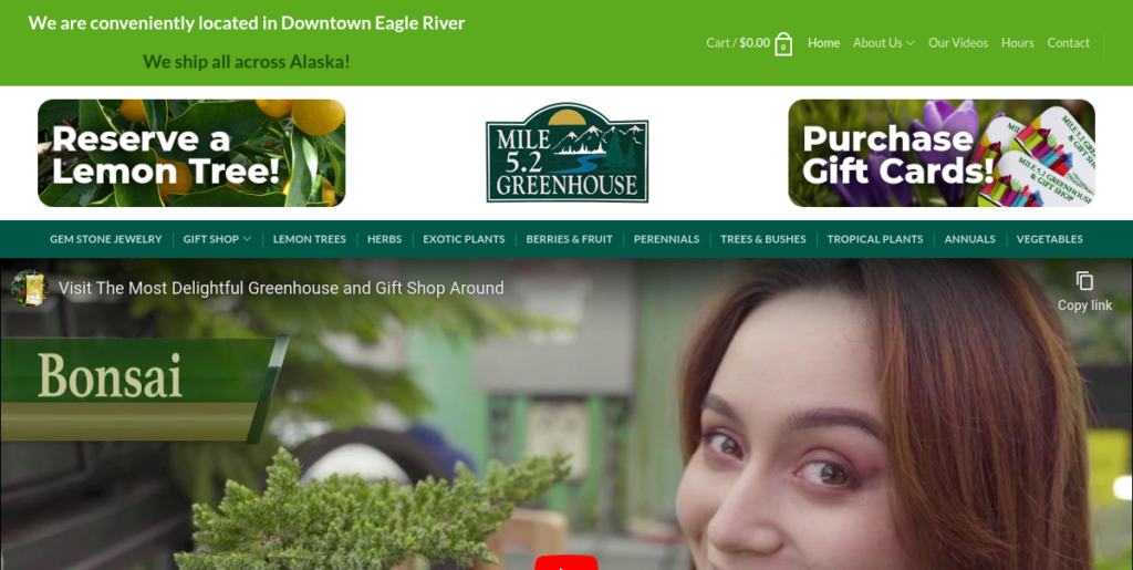 Plant Nursery Website Design 8 Mile 52