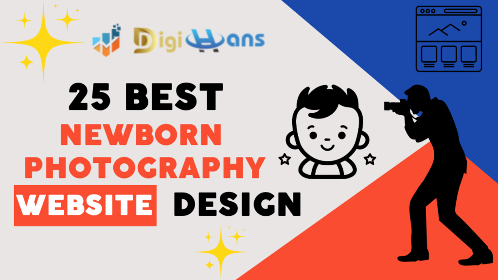Newborn Photography Website Design