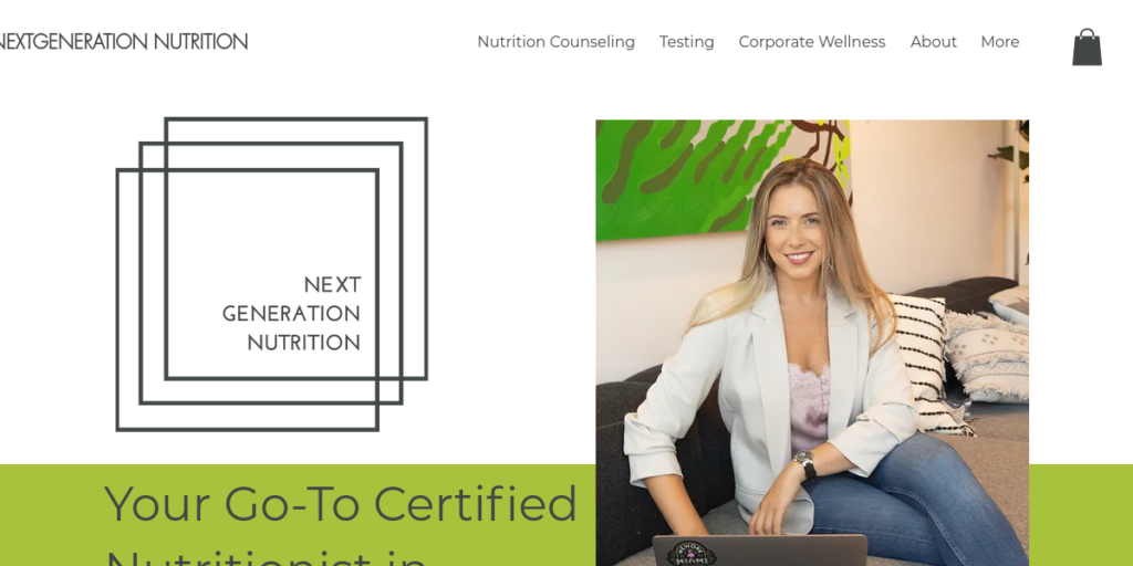 Dietitian Website Design 8 Next Generation