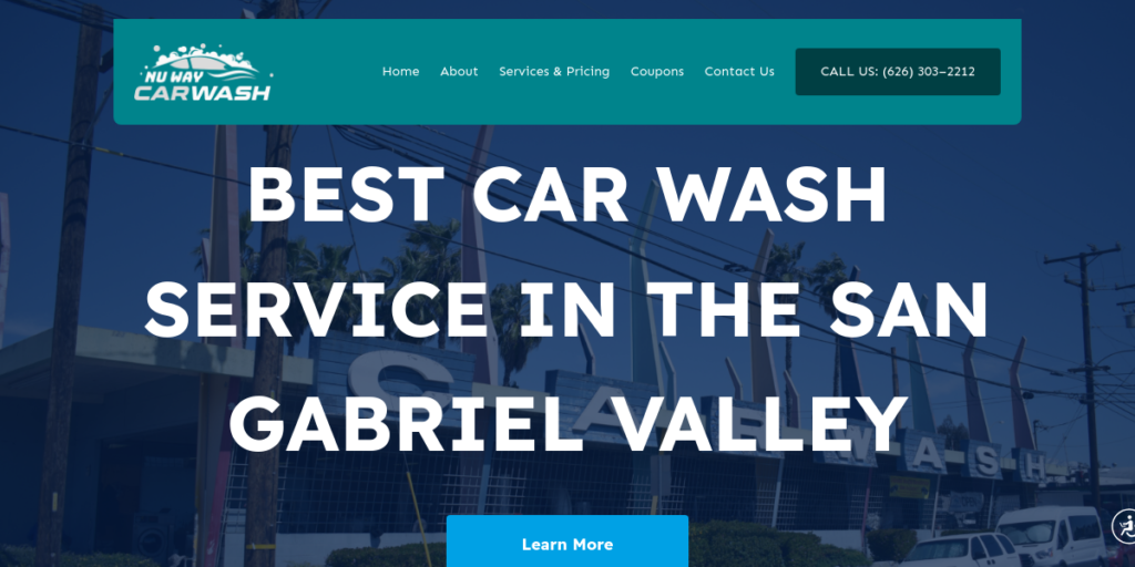 Car Wash Website Design 7 Nu Way Hand Car Wash