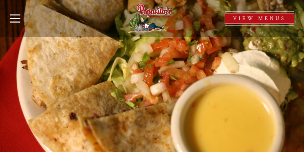 Mexican restaurant Website Design 24 Papacitas
