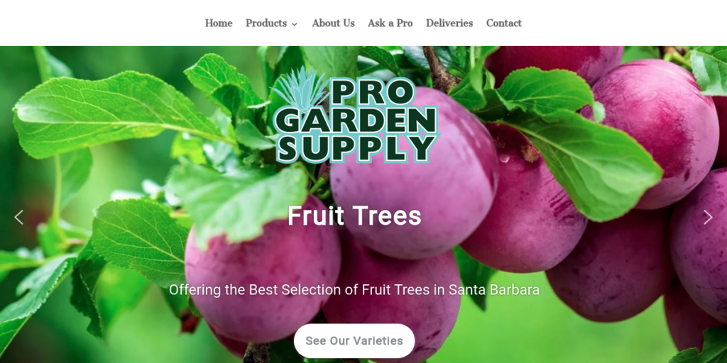 Garden Center Website Design 35 Pro Garden Supply