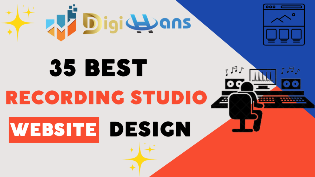 Recording Studio Website Design