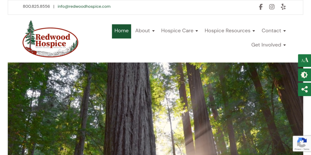 Hospice Website Design 14 Red Wood ospice